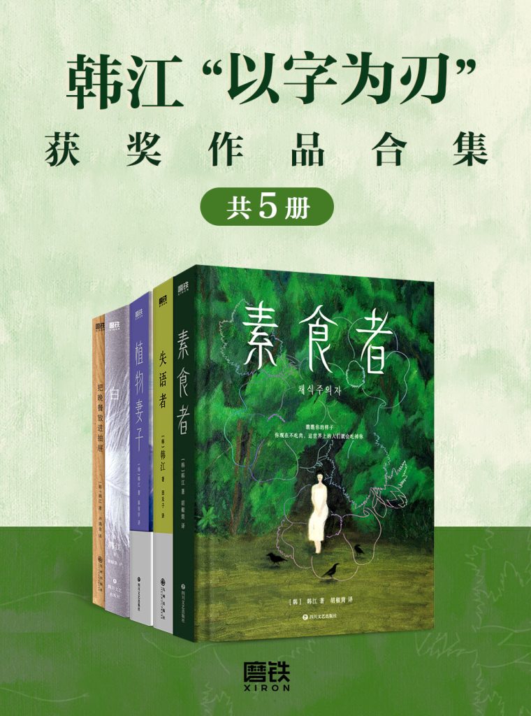《韩江“以字为刃”获奖作品合集》[套装共5册]（epub+mobi+azw3+pdf）_枫叶电子书网