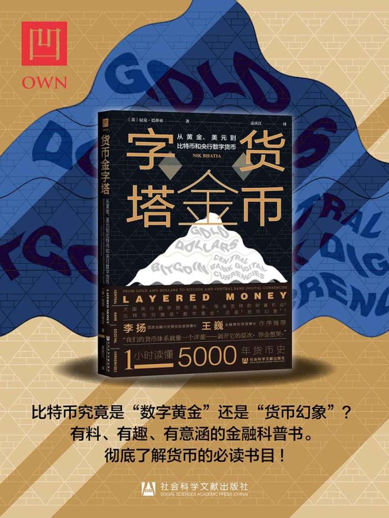 货币金字塔:从黄金、美元到比特币和央行数字货币(epub+azw3+mobi)_枫叶电子书网